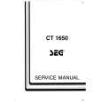 SEG CT1650 Service Manual