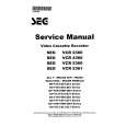 SEG VCR4360 Service Manual
