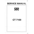 SEG CT7100 Service Manual